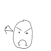 angry face drawing by guest-56kr78zaf in Artbitrator