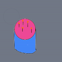 birthday cake drawing by dawolf12w in Artbitrator