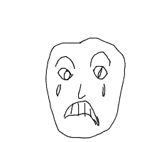 sad face drawing by guest-h0qwqa1wd in Artbitrator