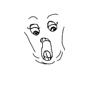 yawning drawing by stella in Artbitrator