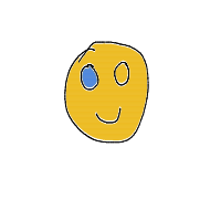 smiley face drawing by adzwinz123 in Artbitrator