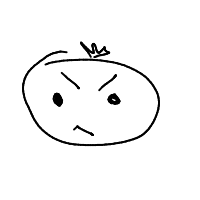 angry face drawing by alero in Artbitrator