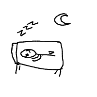 sleeping drawing by alero in Artbitrator