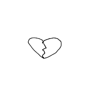 broken heart drawing by alero in Artbitrator