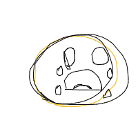 sad face drawing by guest-0e8gkbrzs in Artbitrator