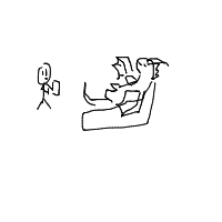 dragon in therapy drawing by guest-cn5a5ebe0 in Artbitrator