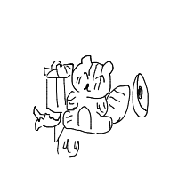 raccoon trash panda drawing by guest-cn5a5ebe0 in Artbitrator