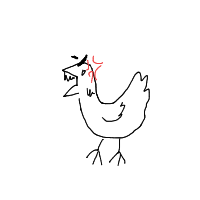 angry duck drawing by guest-cn5a5ebe0 in Artbitrator