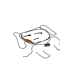 grumpy dog drawing by guest-f20vcr73m in Artbitrator