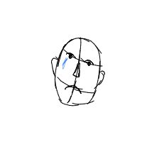 sad face drawing by guest-qinagp7if in Artbitrator