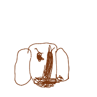 grumpy dog drawing by guest-i7hxen371 in Artbitrator