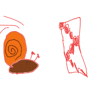 snail racing drawing by guest-i7hxen371 in Artbitrator