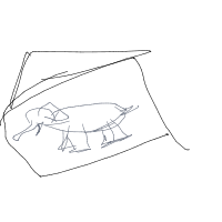 elephant in room drawing by guest-0jtla0ko4 in Artbitrator