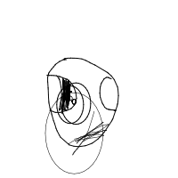 confused face drawing by wafflez in Artbitrator