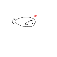 grumpy fish drawing by adzwinz123 in Artbitrator