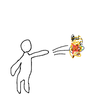 throwing food drawing by theartaazt in Artbitrator