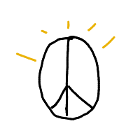 peace drawing by theartaazt in Artbitrator