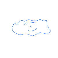 cloud with face drawing by guest-n7k0310bv in Artbitrator