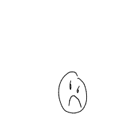 sad face drawing by noman in Artbitrator
