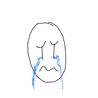 crying drawing by guest-r185gijtq in Artbitrator