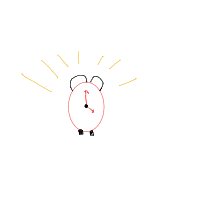 alarm clock ringing drawing by guest-m8s7vtfce in Artbitrator