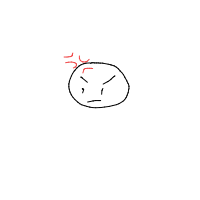 angry face drawing by guest-clquiu5tq in Artbitrator