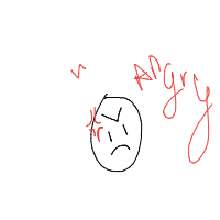 angry face drawing by guest-8tsh97kel in Artbitrator