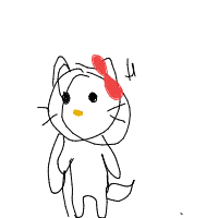 hello kitty drawing by guest-f3789dn6e in Artbitrator