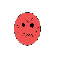 angry face drawing by guest-ijq1f9kpm in Artbitrator