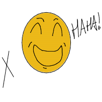 laughing drawing by guest-ijq1f9kpm in Artbitrator