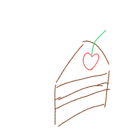 piece of cake drawing by guest-kw7in4ur5 in Artbitrator