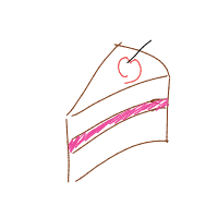 piece of cake drawing by guest-kw7in4ur5 in Artbitrator