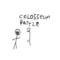 colosseum battle drawing by pierce in Artbitrator