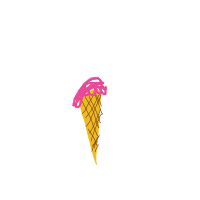 ice cream cone drawing by guest-ab8zjlhe2 in Artbitrator