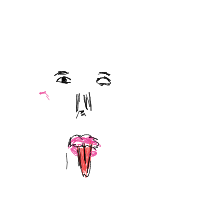 tip of tongue drawing by bananaes in Artbitrator