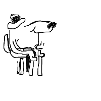 this is fine dog drawing by leowar2011 in Artbitrator