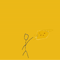 throwing food drawing by wafflez in Artbitrator