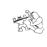 epic boss battle drawing by guest-uk6lnwzsi in Artbitrator