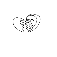 broken heart drawing by guest-57o1ru44p in Artbitrator