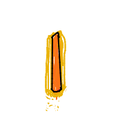 hot dog drawing by victorhetchler in Artbitrator