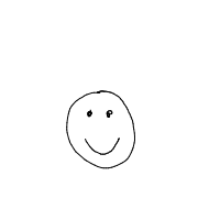 happy face drawing by jufkato in Artbitrator
