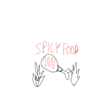spicy food drawing by guest-qqbin3rmc in Artbitrator