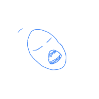 sleeping face drawing by lewis in Artbitrator