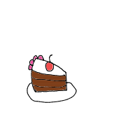 piece of cake drawing by col-croberts in Artbitrator
