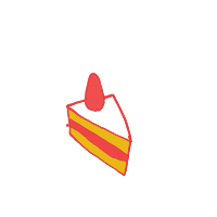 piece of cake drawing by lewis in Artbitrator