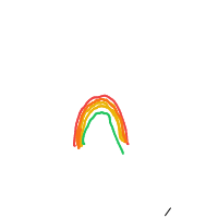 rainbow drawing by shadowdevil015 in Artbitrator
