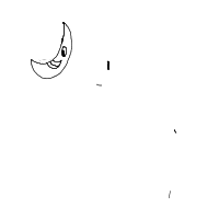 moon smiling drawing by guest-2kejiu5sc in Artbitrator