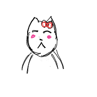 hello kitty drawing by ballsmartz in Artbitrator