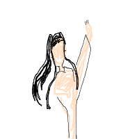 training montage drawing by lenguyenngankhanh in Artbitrator