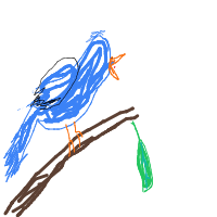 angry bird drawing by lenguyenngankhanh in Artbitrator